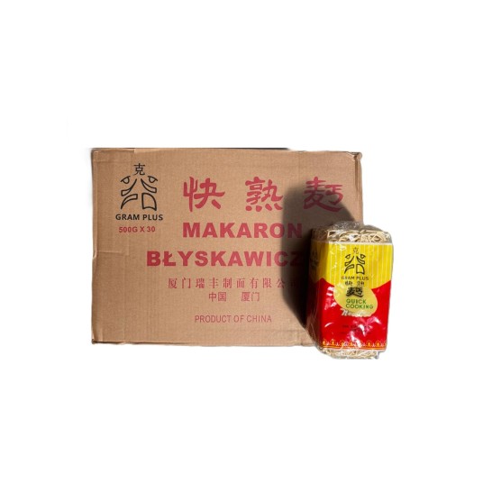 Makaron błyskawiczny 30x500g Gram Plus -zdjęcie numer 1