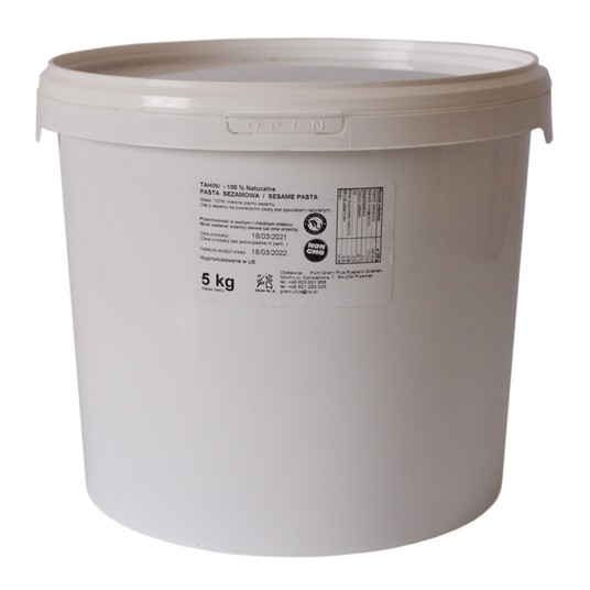 Pasta sezamowa Tahini 5kg Gram Plus -zdjęcie numer 1