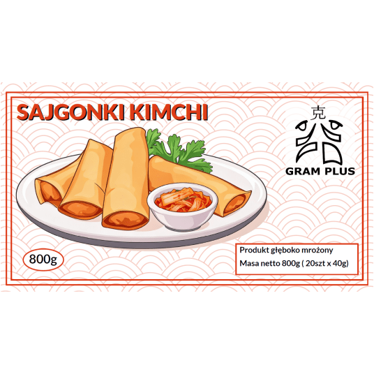 Sajgonki z kimchi 800g Gram Plus -zdjęcie numer 1