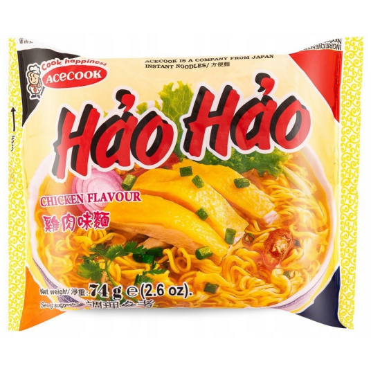 Zupka HAO HAO z kurczakiem 30x74g -zdjęcie numer 1