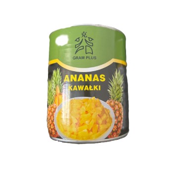Ananas kostka 3050/1840g Gram Plus