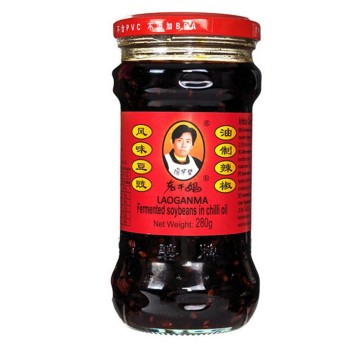 Fermentowana czarna soja w oleju chili 740g LGM