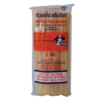 Makaron ryżowy Farmer PHO 5mm 400g cięty