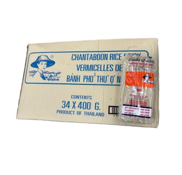 Makaron ryżowy PHO 5mm 34x400g (Z) Farmer