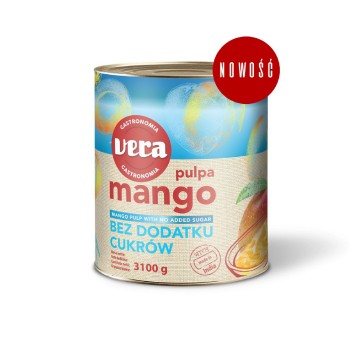Mango pulpa bez cukru 3100g Vera