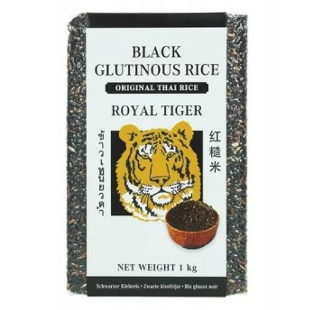 Ryż kleisty czarny 1kg Royal Tiger