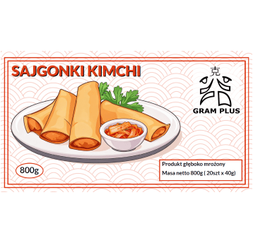 Sajgonki z kimchi 800g Gram Plus